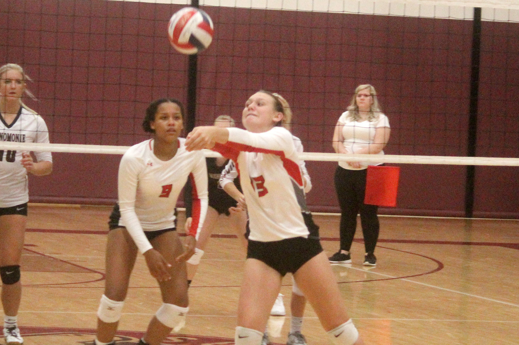 Chippewa Falls at Menomonie volleyball 9-12-19